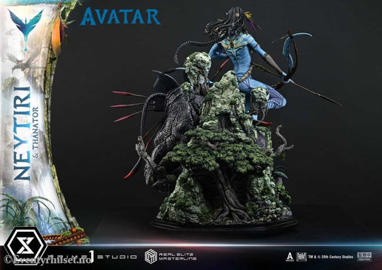 Avatar (Film) Real Elite Masterline Series Statue 1/4 Neytiri & Thanator Deluxe Version 75 cm Collectibles