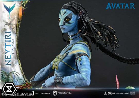 Avatar (Film) Real Elite Masterline Series Statue 1/4 Neytiri & Thanator Deluxe Version 75 cm Collectibles