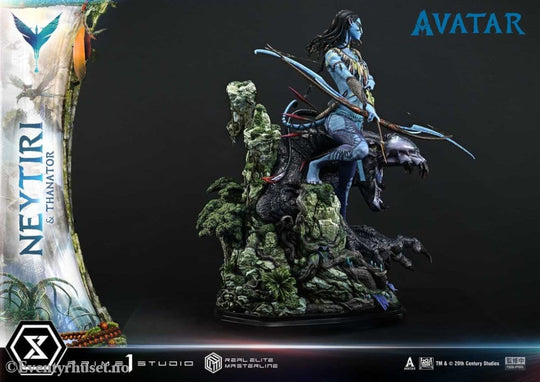 Avatar (Film) Real Elite Masterline Series Statue 1/4 Neytiri & Thanator Deluxe Version 75 cm Collectibles