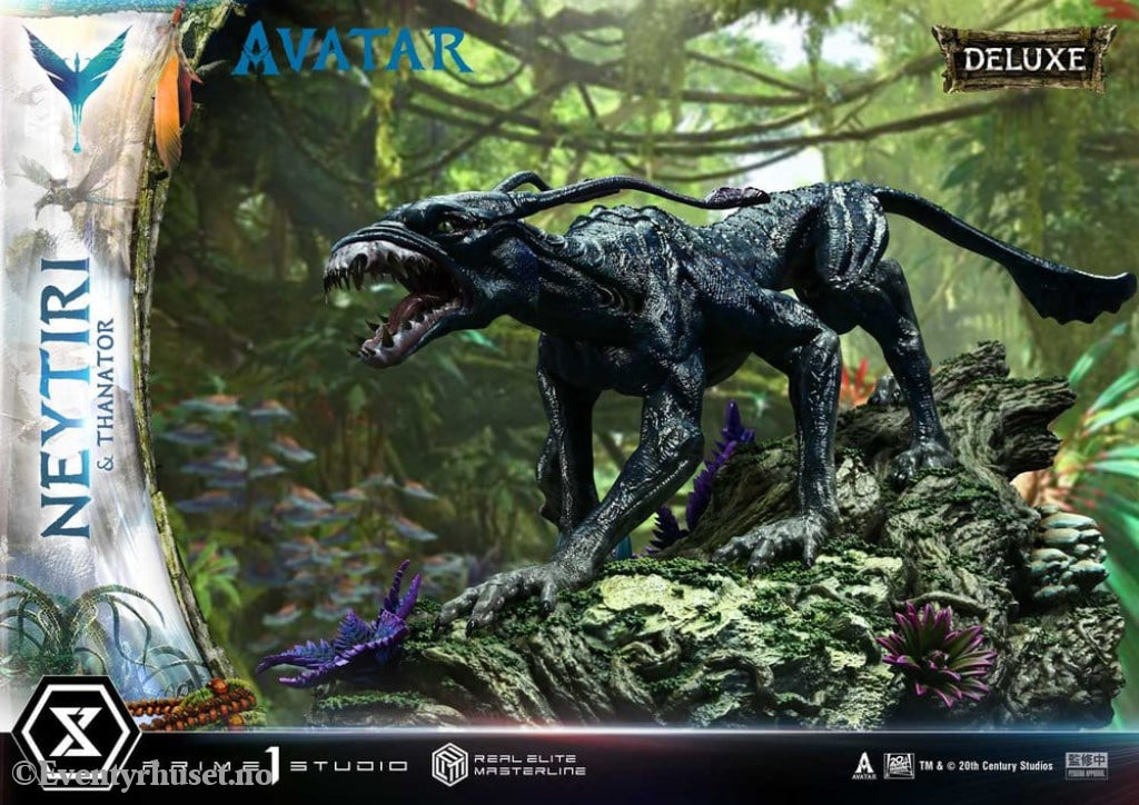 Avatar (Film) Real Elite Masterline Series Statue 1/4 Neytiri & Thanator Deluxe Version 75 cm Collectibles