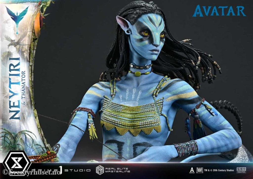 Avatar (Film) Real Elite Masterline Series Statue 1/4 Neytiri & Thanator Deluxe Version 75 cm Collectibles