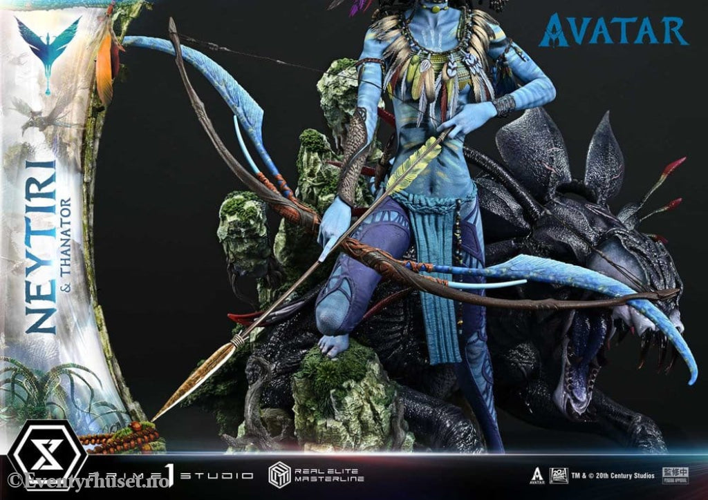 Avatar (Film) Real Elite Masterline Series Statue 1/4 Neytiri & Thanator Deluxe Version 75 cm Collectibles