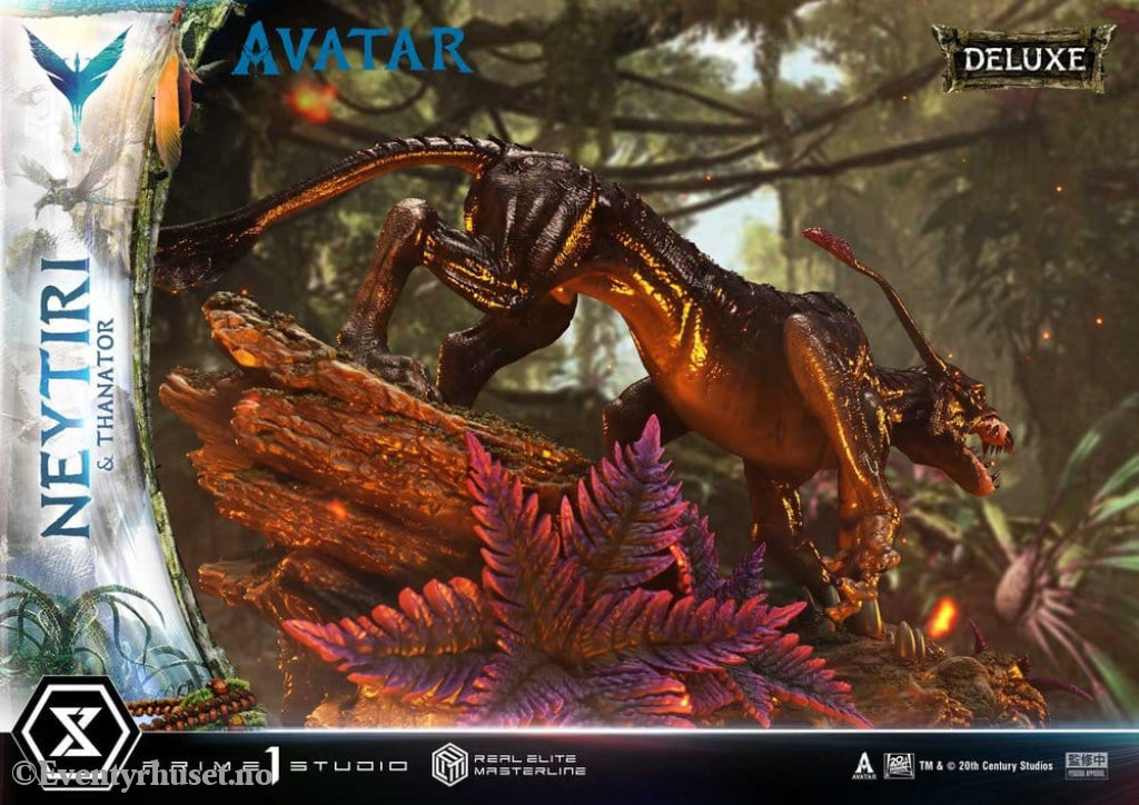 Avatar (Film) Real Elite Masterline Series Statue 1/4 Neytiri & Thanator Deluxe Version 75 cm Collectibles