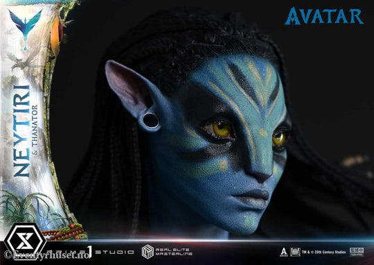 Avatar (Film) Real Elite Masterline Series Statue 1/4 Neytiri & Thanator Deluxe Version 75 cm Collectibles