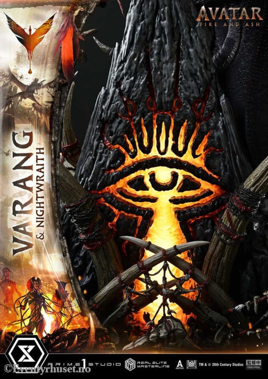 Avatar: Fire and Ash (Film) Real Elite Masterline Series Statue 1/4 Varang & Nightwraith Avatar Legacy Collection Bonus