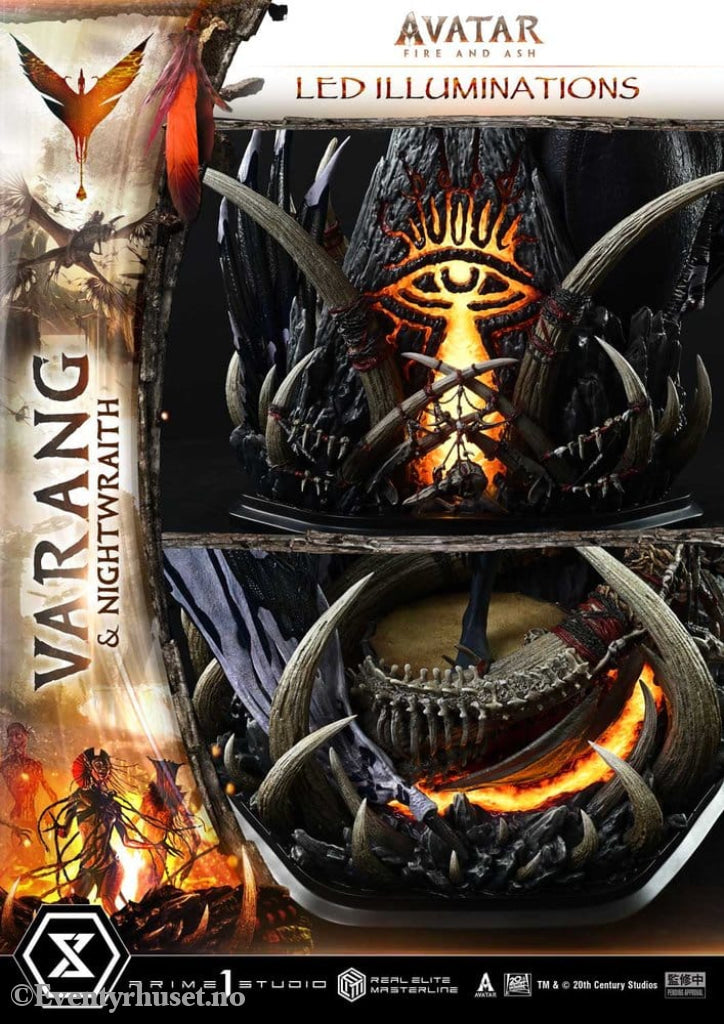 Avatar: Fire and Ash (Film) Real Elite Masterline Series Statue 1/4 Varang & Nightwraith Avatar Legacy Collection Bonus