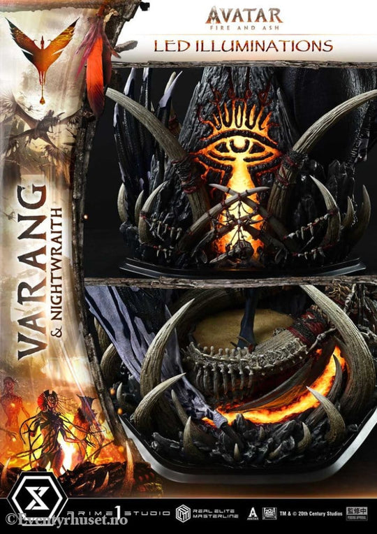 Avatar: Fire and Ash (Film) Real Elite Masterline Series Statue 1/4 Varang & Nightwraith Avatar Legacy Collection Bonus