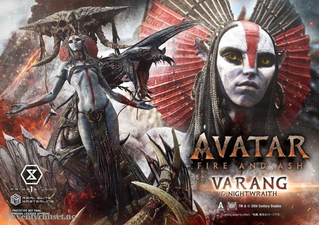 Avatar: Fire and Ash (Film) Real Elite Masterline Series Statue 1/4 Varang & Nightwraith Avatar Legacy Collection Bonus