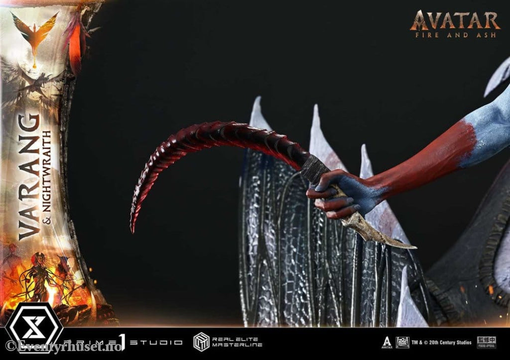 Avatar: Fire and Ash (Film) Real Elite Masterline Series Statue 1/4 Varang & Nightwraith Avatar Legacy Collection Bonus