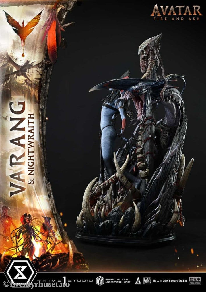Avatar: Fire and Ash (Film) Real Elite Masterline Series Statue 1/4 Varang & Nightwraith Avatar Legacy Collection Bonus