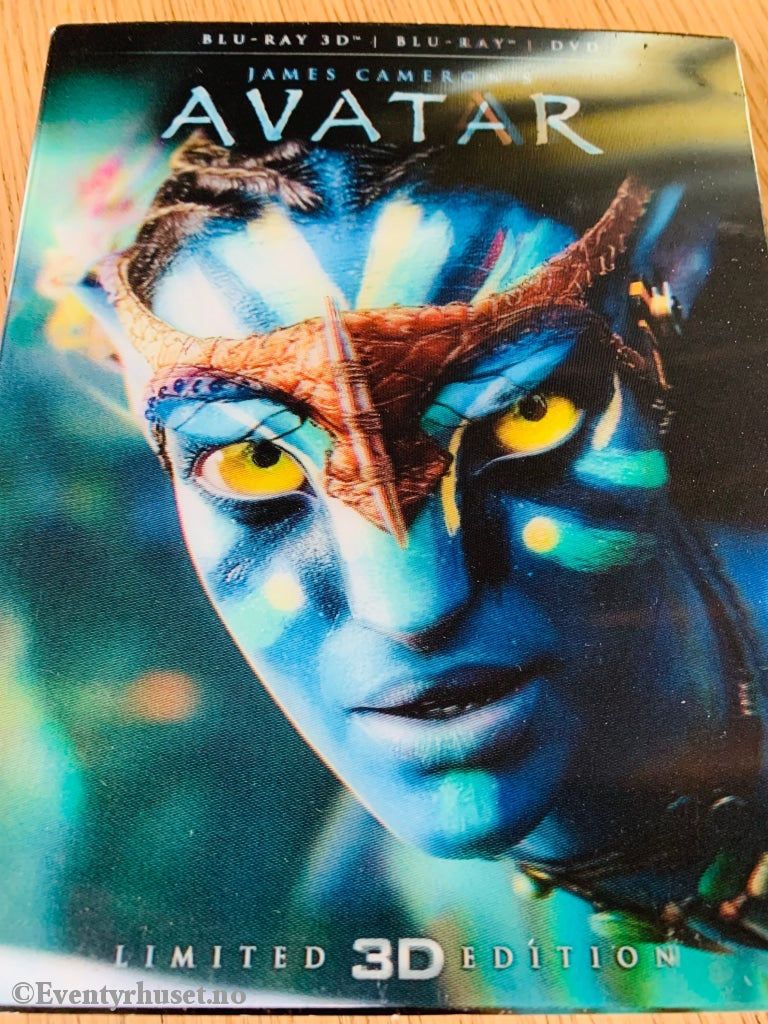 Avatar. Limited 3D Edition. Blu-Ray Slipcase. Blu-Ray Disc