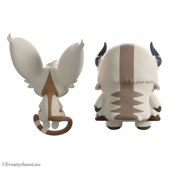 Avatar: The Last Airbender Vinyl Figures Appa and Momo Monitor Buddiez 5 cm Collectibles