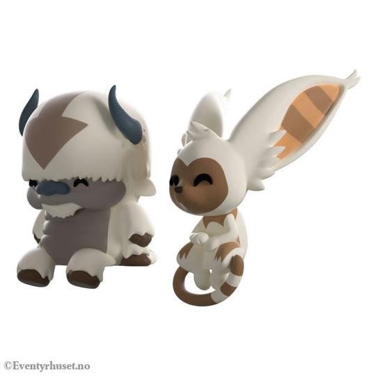 Avatar: The Last Airbender Vinyl Figures Appa and Momo Monitor Buddiez 5 cm Collectibles
