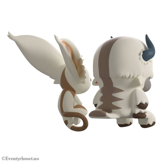 Avatar: The Last Airbender Vinyl Figures Appa and Momo Monitor Buddiez 5 cm Collectibles