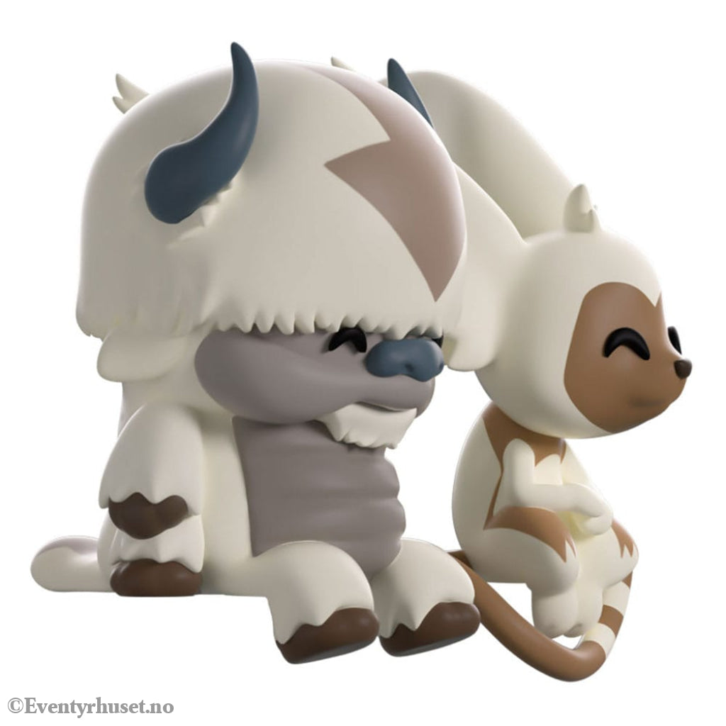 Avatar: The Last Airbender Vinyl Figures Appa and Momo Monitor Buddiez 5 cm Collectibles