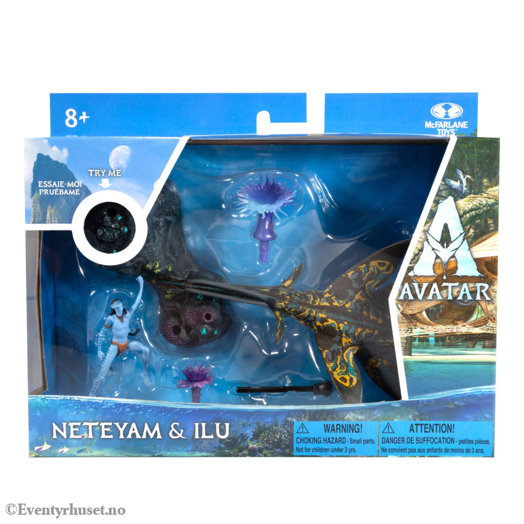 Avatar: The Way of Water Deluxe Medium Action Figures Neteyam & Ilu. Mint In Sealed Box (MISB)! Actionfigur