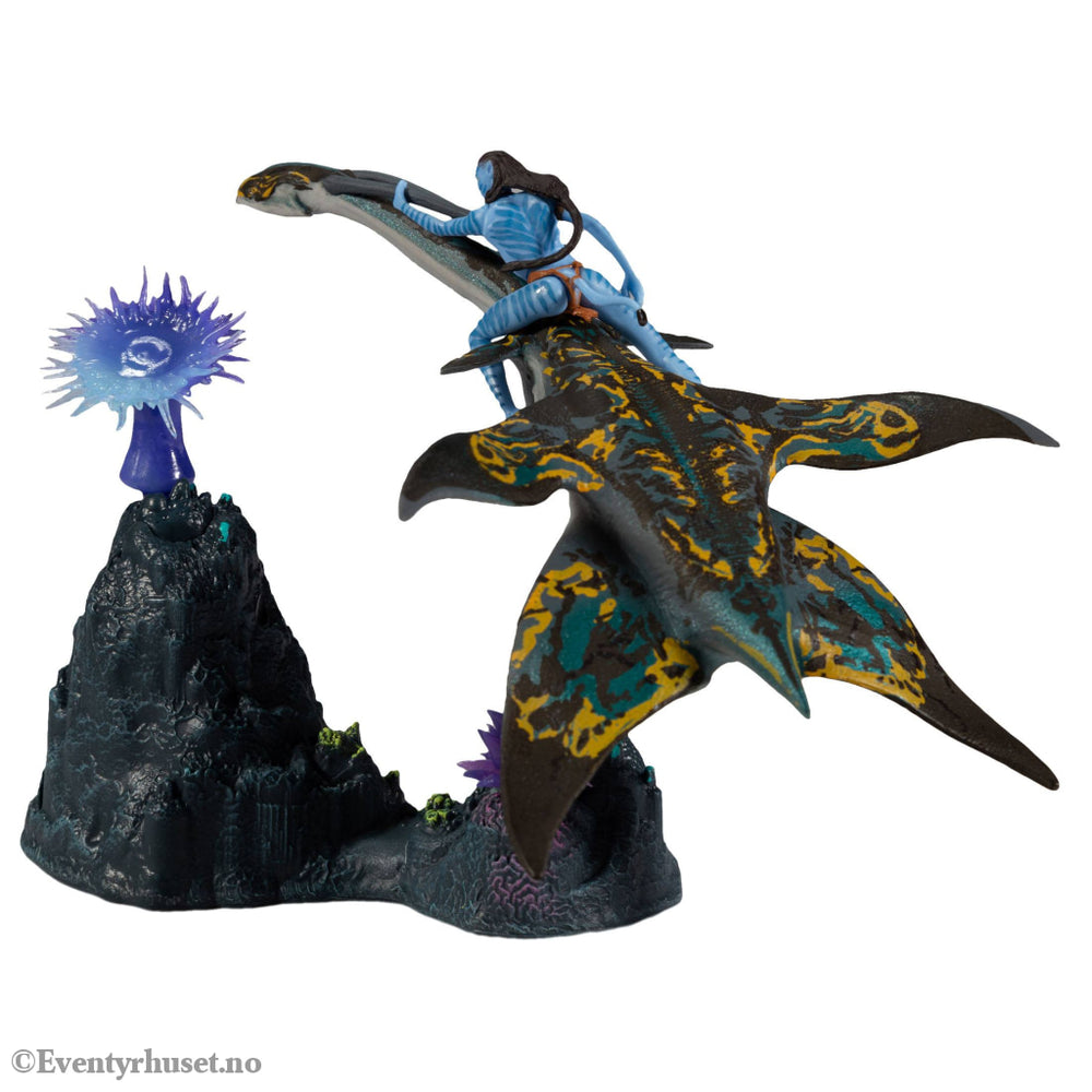 Avatar: The Way of Water Deluxe Medium Action Figures Neteyam & Ilu. Mint In Sealed Box (MISB)! Actionfigur