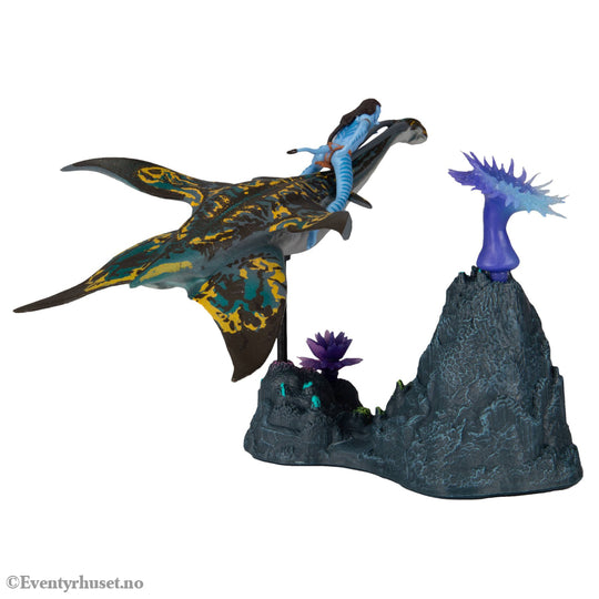 Avatar: The Way of Water Deluxe Medium Action Figures Neteyam & Ilu. Mint In Sealed Box (MISB)! Actionfigur