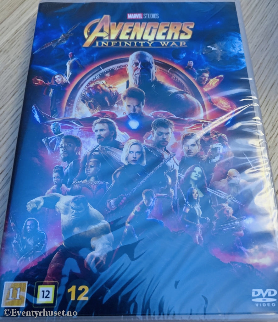 Avengers Infinity War. Dvd Ny I Plast!