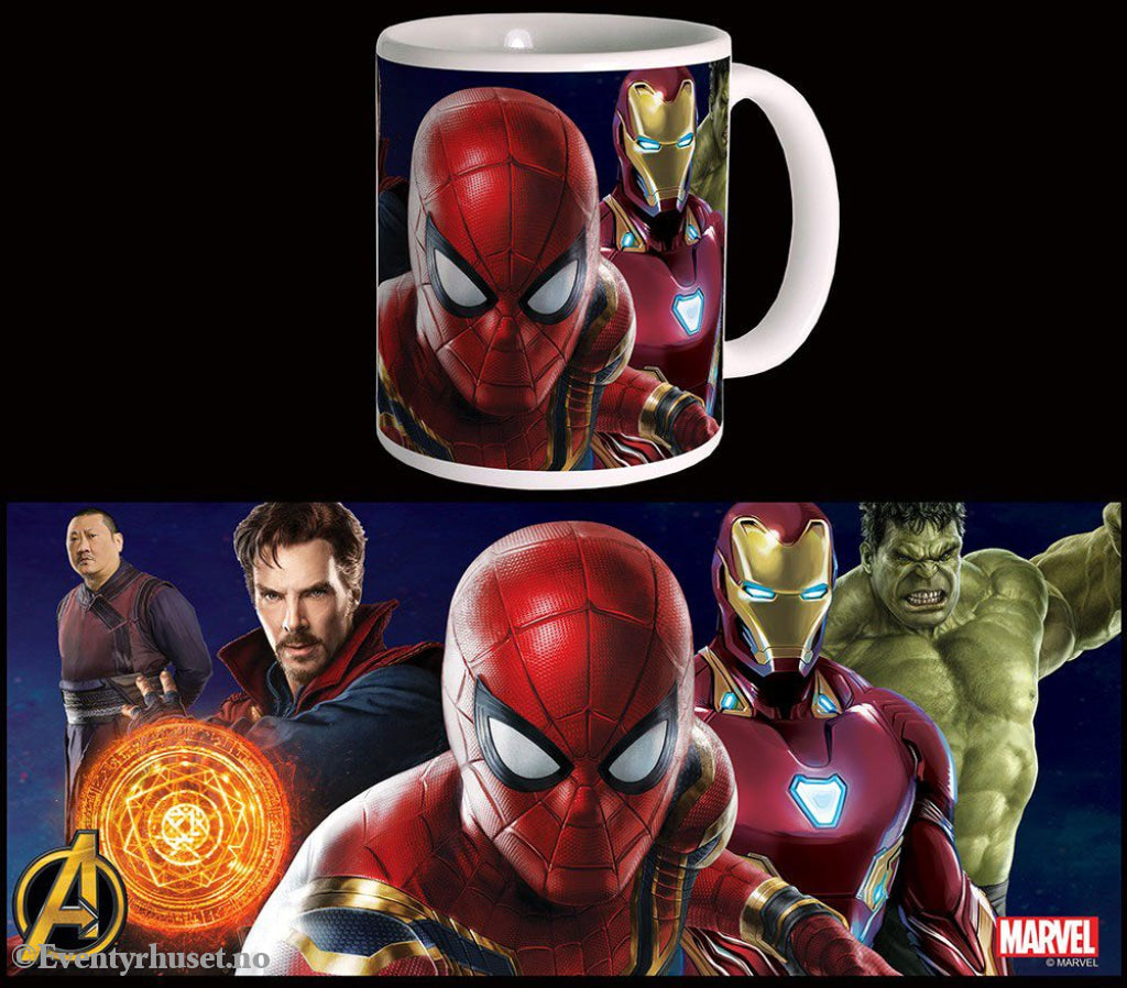 Avengers Infinity War Mug Spider-Man Home & Gifts