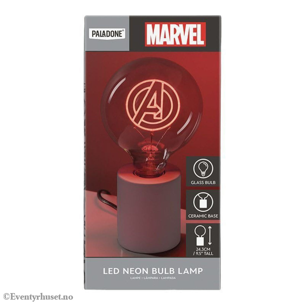 Avengers Neon LED Bulb Logo Home & Gifts