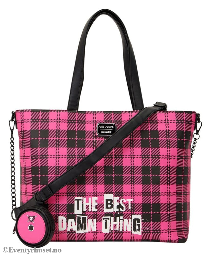 Avril Lavigne by Loungefly Tote Bag with Coin Purse Fashion & Accessories