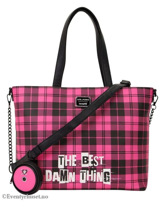 Avril Lavigne by Loungefly Tote Bag with Coin Purse Fashion & Accessories