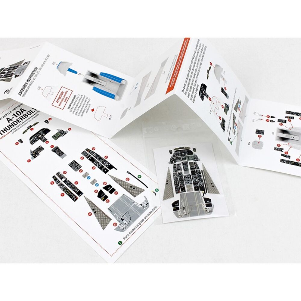 1/32 A-10A Thunderbolt II Updated full interior (for Trumpeter kit)