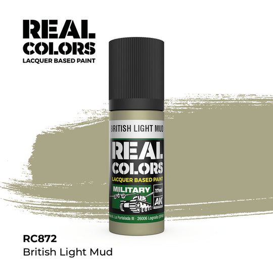 Real Colors: British Light Mud 17 ml.