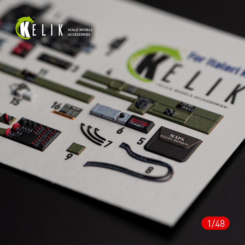 ?-47D Thunderbolt interior 3D decals for Italeri/Academy kit