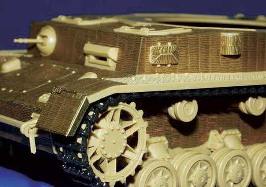 Zimmerit Flakpanzer IV Wirbelwind für Tamiya Bausatz