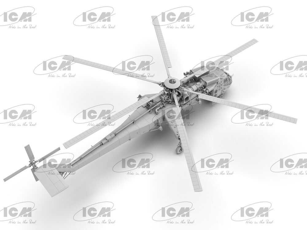 Sikorsky CH-54A Tarhe, US Heavy Helicopter (100% new moulds)
