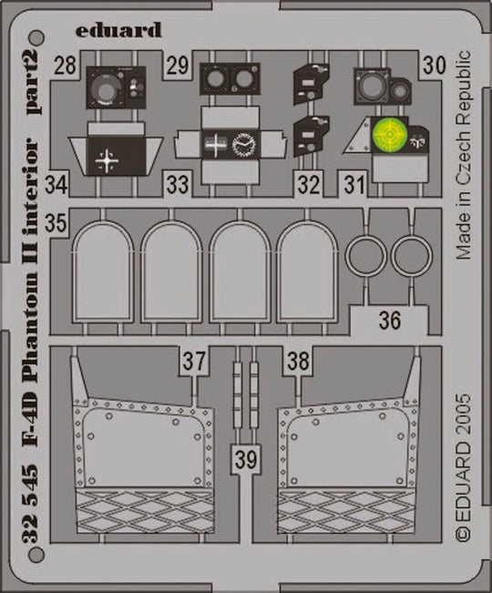 F-4D Phantom II interior für Tamiya Bausatz