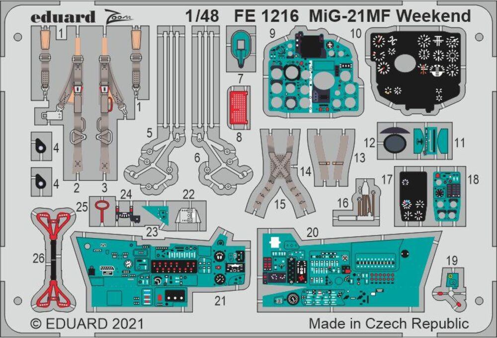 MiG-21MF Weekend 1/48 for EDUARD