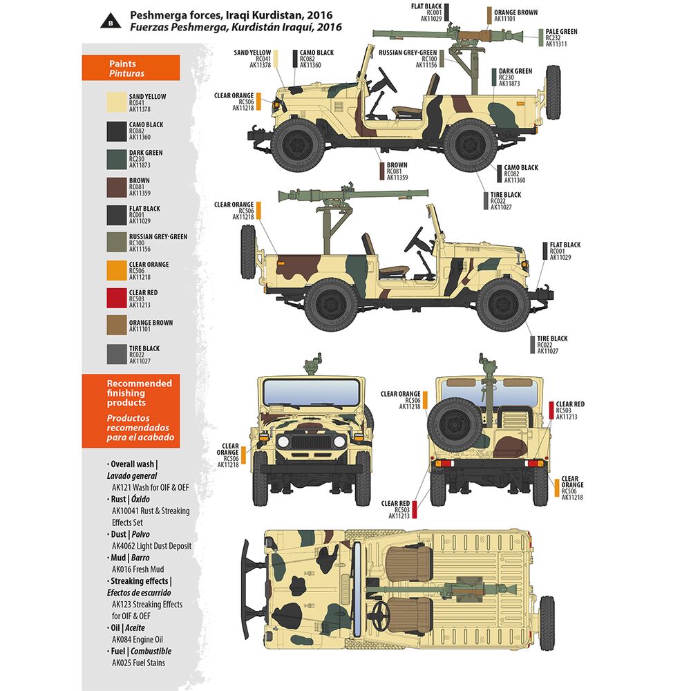 FJ43 Pickup with SPG-9.  RECOILLESS GUN