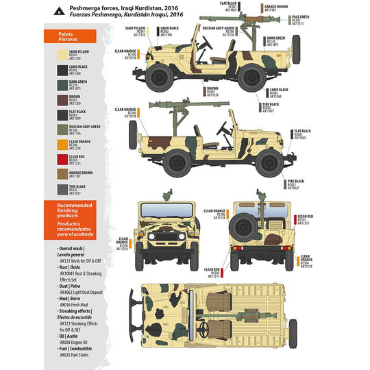FJ43 Pickup with SPG-9.  RECOILLESS GUN