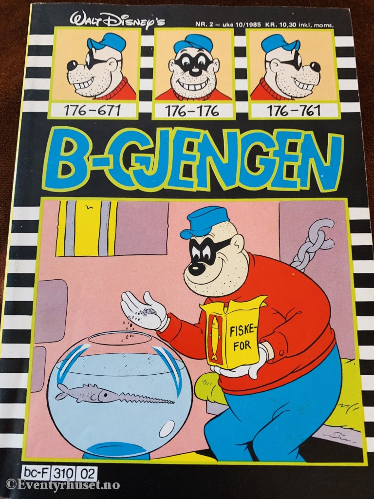 B-Gjengen. 1985/02. Pocketbok