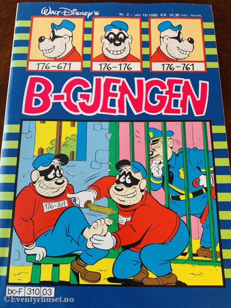 B-Gjengen. 1985/03. Pocketbok