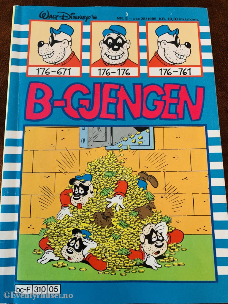 B-Gjengen. 1985/05. Pocketbok
