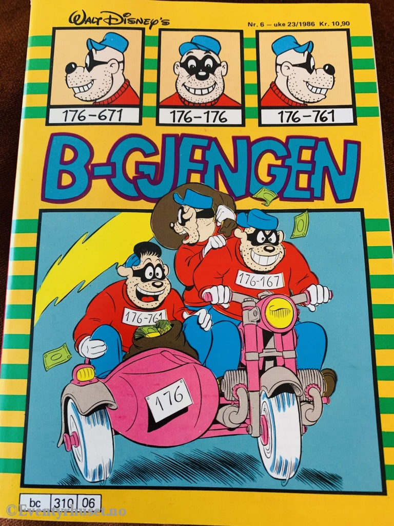B-Gjengen. 1986/06. Pocketbok