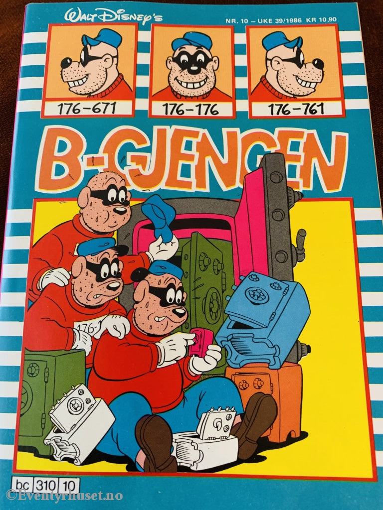 B-Gjengen. 1986/10. Pocketbok