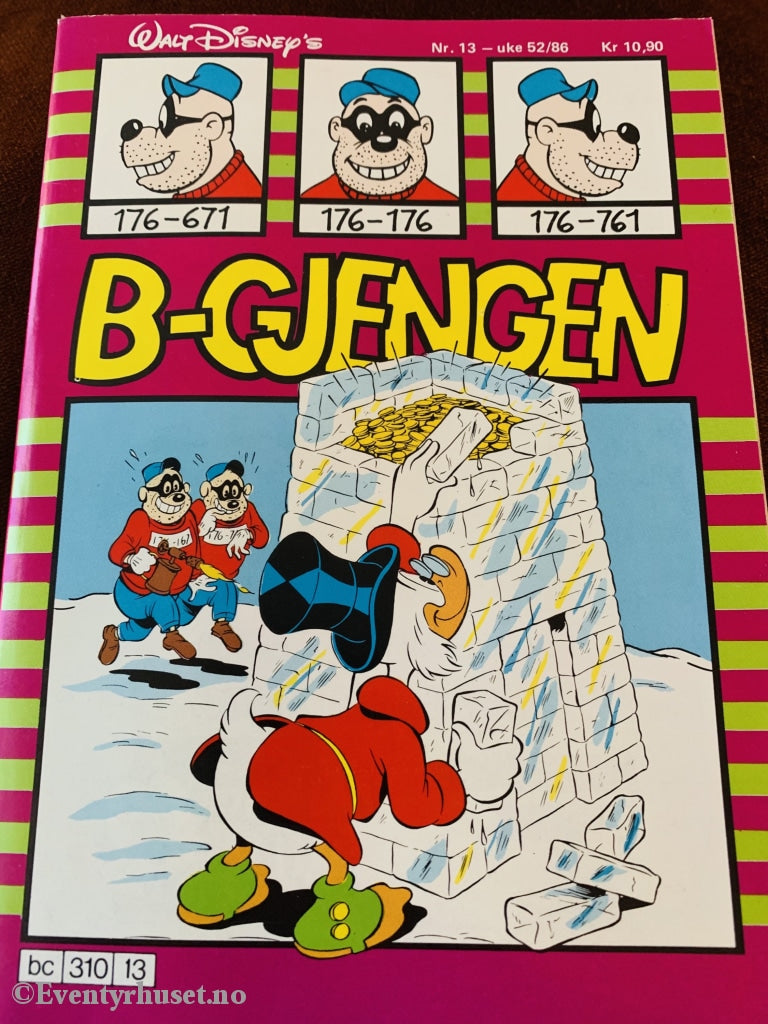 B-Gjengen. 1986/13. Pocketbok