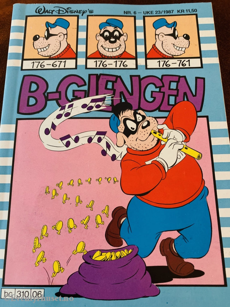 B-Gjengen. 1987/06. Pocketbok