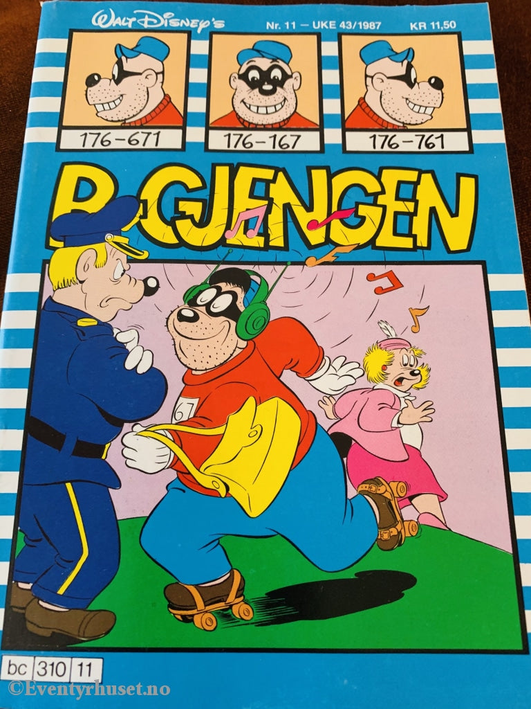B-Gjengen. 1987/11. Pocketbok
