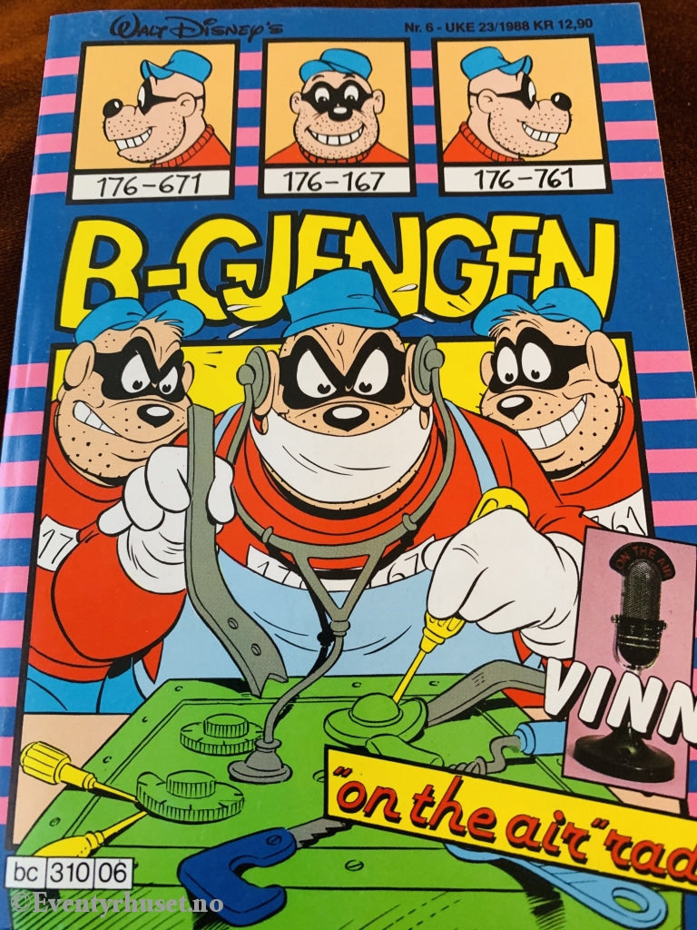 B-Gjengen. 1988/06. Pocketbok