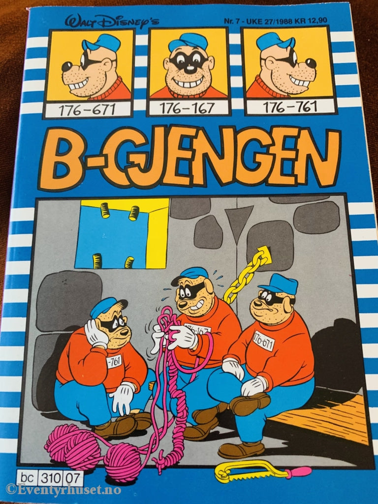 B-Gjengen. 1988/07. Pocketbok