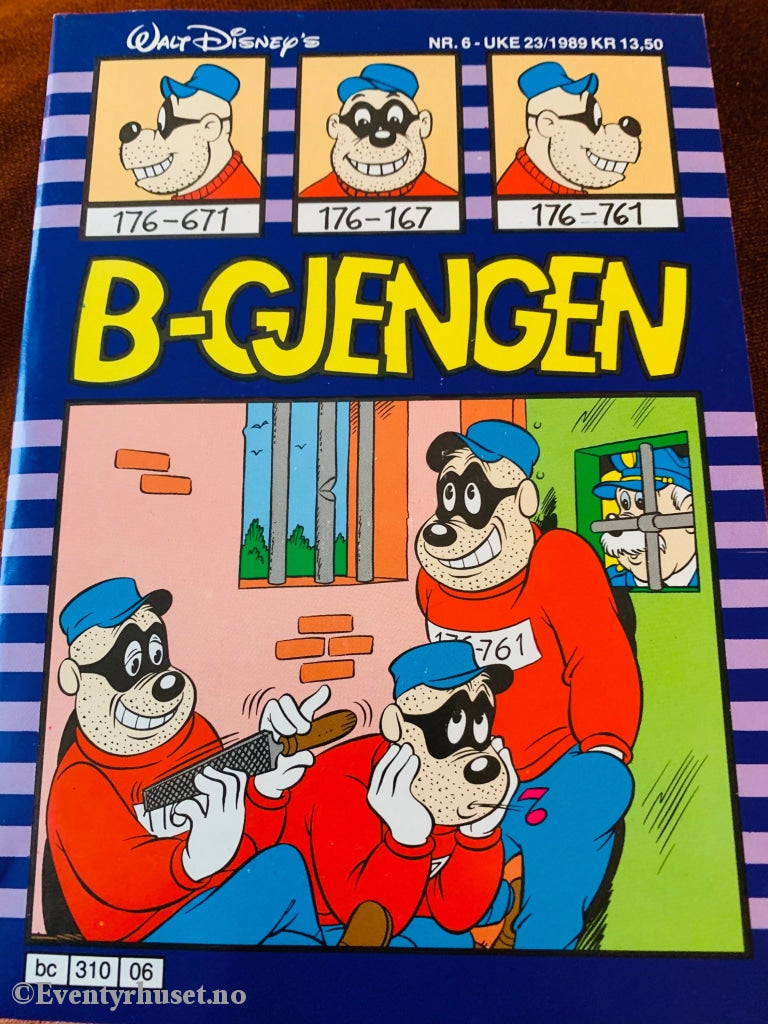 B-Gjengen. 1989/06. Pocketbok