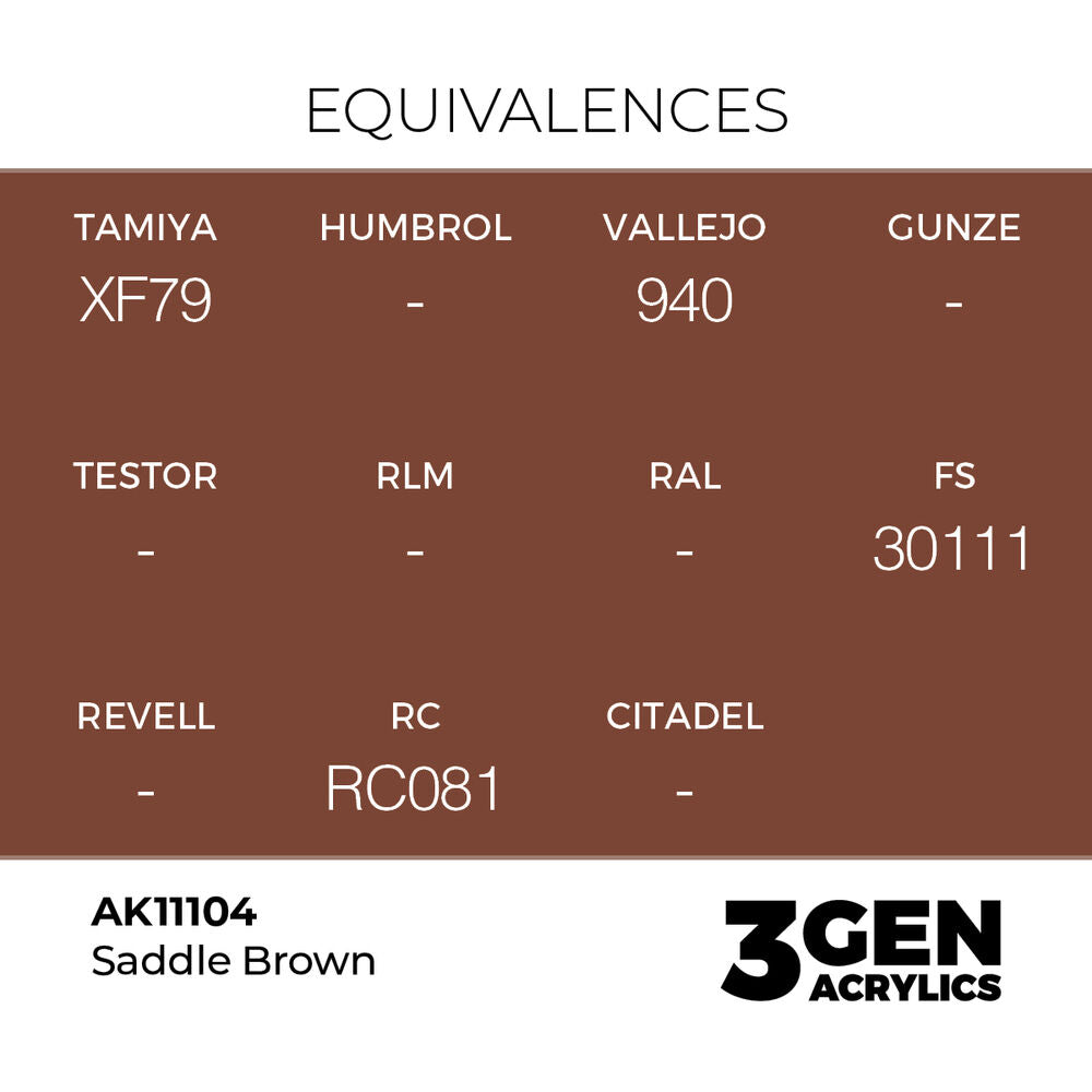 Saddle Brown 17ml