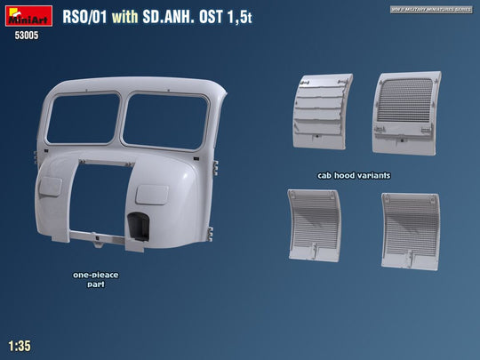 RSO/01 with Trailer Sd.Anh. Ost 1,5 t