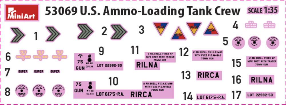 U.S. Ammo-Loading Tank Crew. 2nd Edition